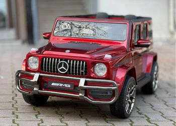 Kırmızı Mercedes Amg Akülü Araba