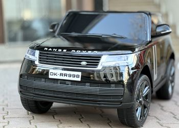 Siyah Range Rover Akülü Araba 